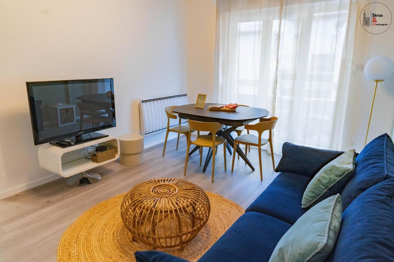 Appartement Chez La Clo' - Joli 2 Pieces, Parking Gratuit, Acces Direct Tram 2 Min A Pied à Strasbourg Extérieur photo
