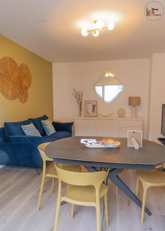 Appartement Chez La Clo' - Joli 2 Pieces, Parking Gratuit, Acces Direct Tram 2 Min A Pied à Strasbourg Extérieur photo