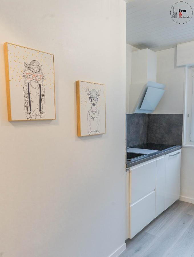 Appartement Chez La Clo' - Joli 2 Pieces, Parking Gratuit, Acces Direct Tram 2 Min A Pied à Strasbourg Extérieur photo