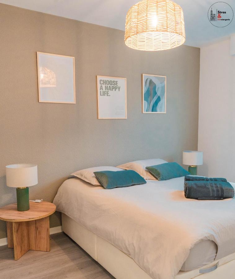 Appartement Chez La Clo' - Joli 2 Pieces, Parking Gratuit, Acces Direct Tram 2 Min A Pied à Strasbourg Extérieur photo