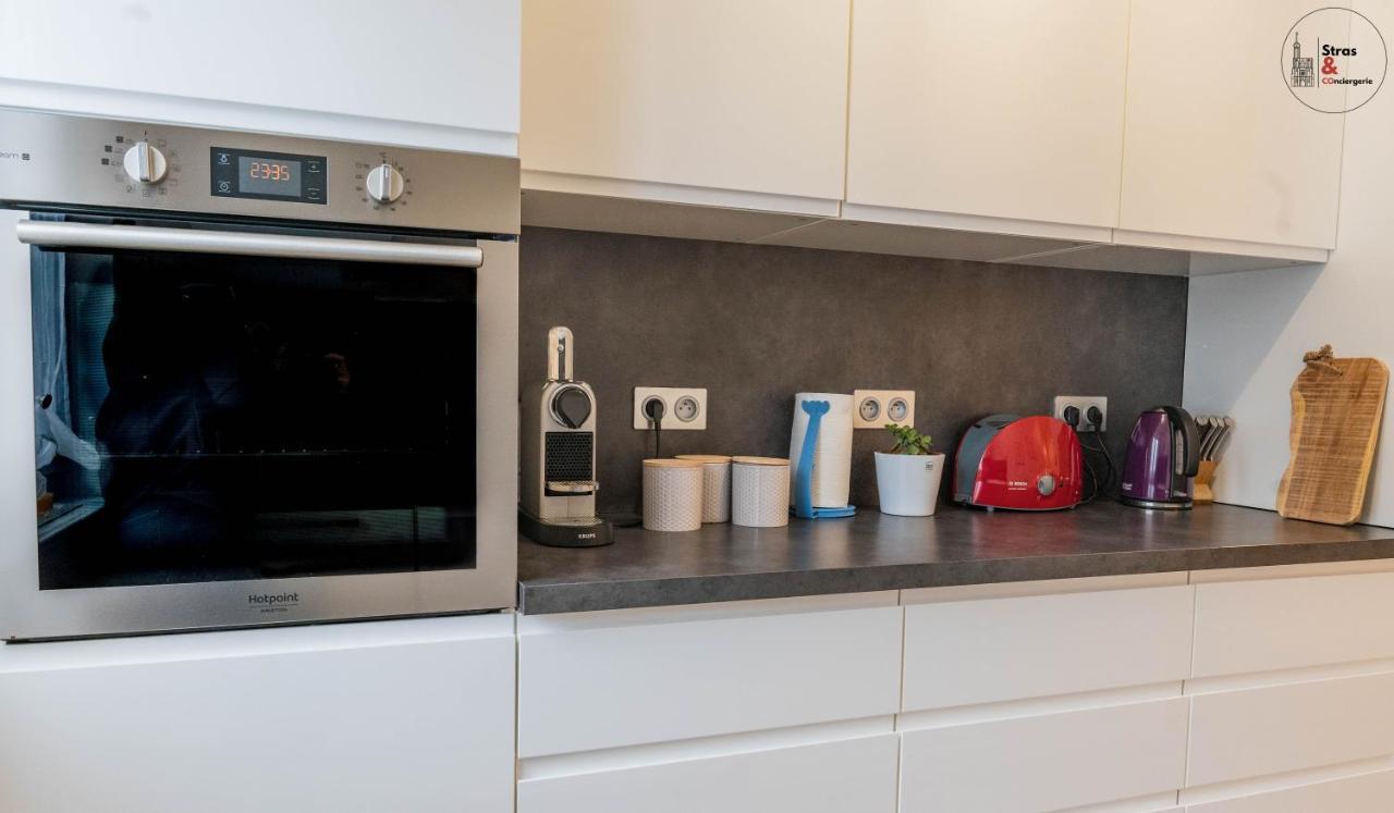 Appartement Chez La Clo' - Joli 2 Pieces, Parking Gratuit, Acces Direct Tram 2 Min A Pied à Strasbourg Extérieur photo